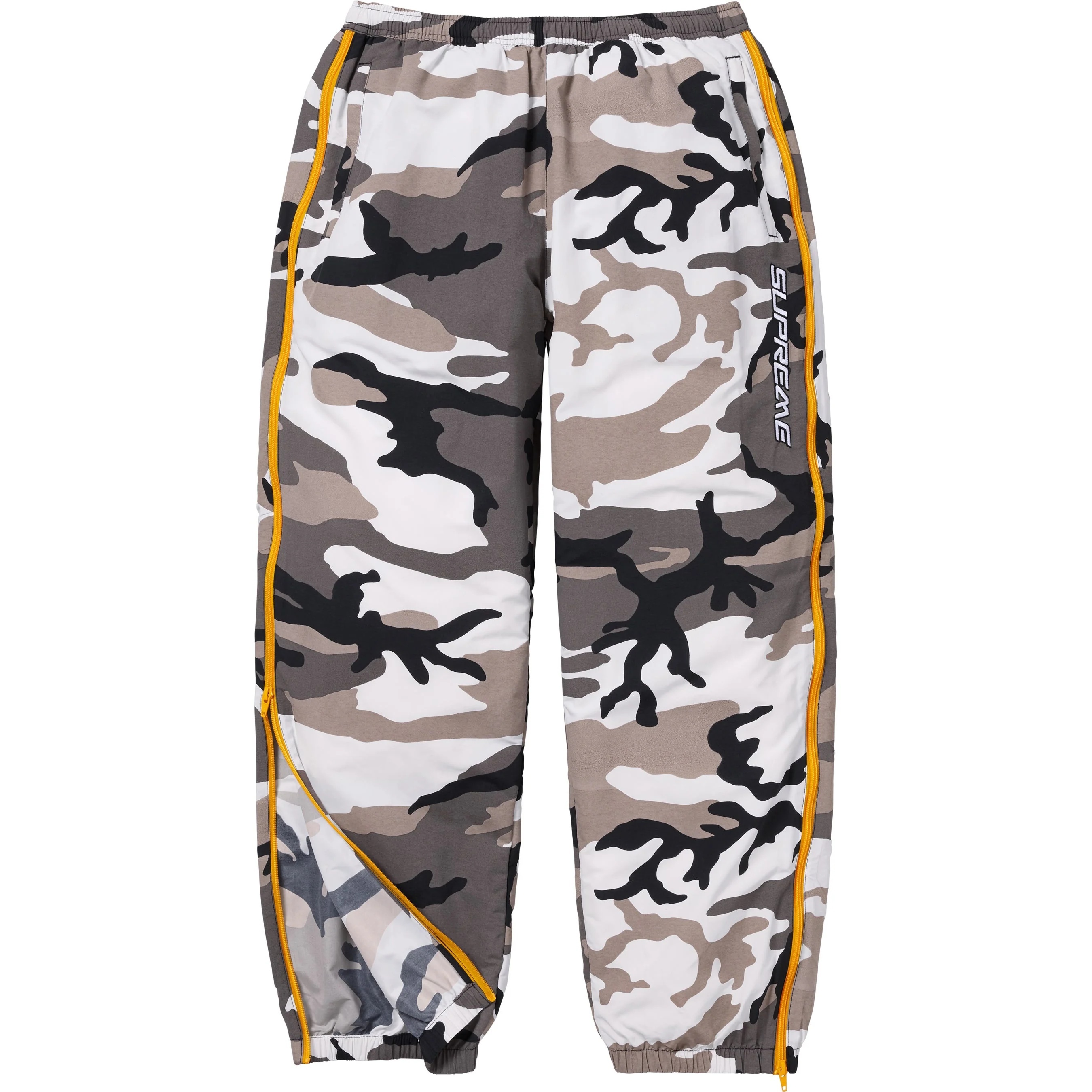 Contrast Zip Warm Up Pant view 25
